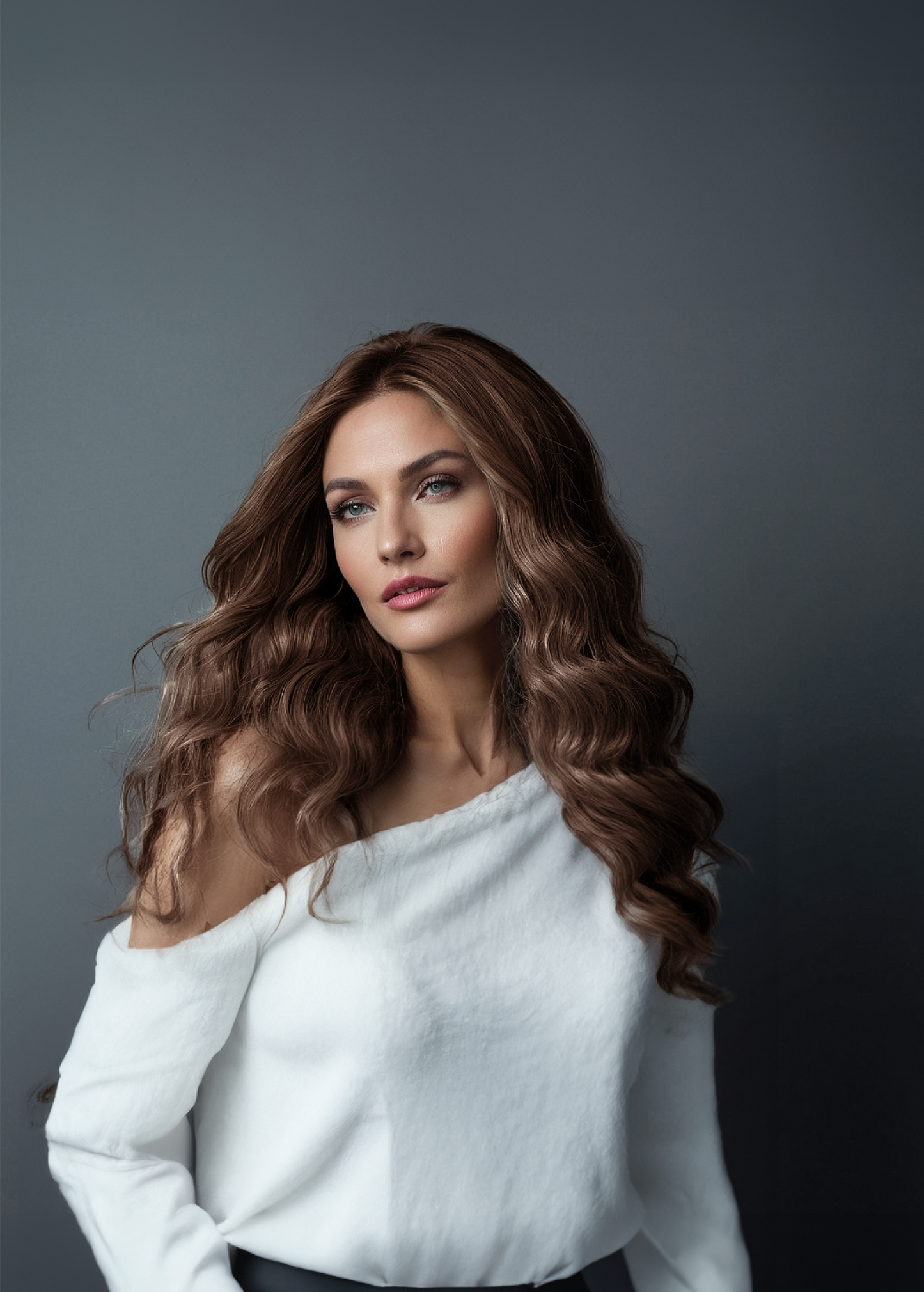 Coffee Blend Large Wavy Curls (HH04)