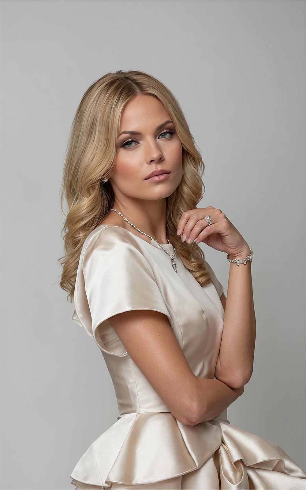 Flaxem Rooted Wavy Wig