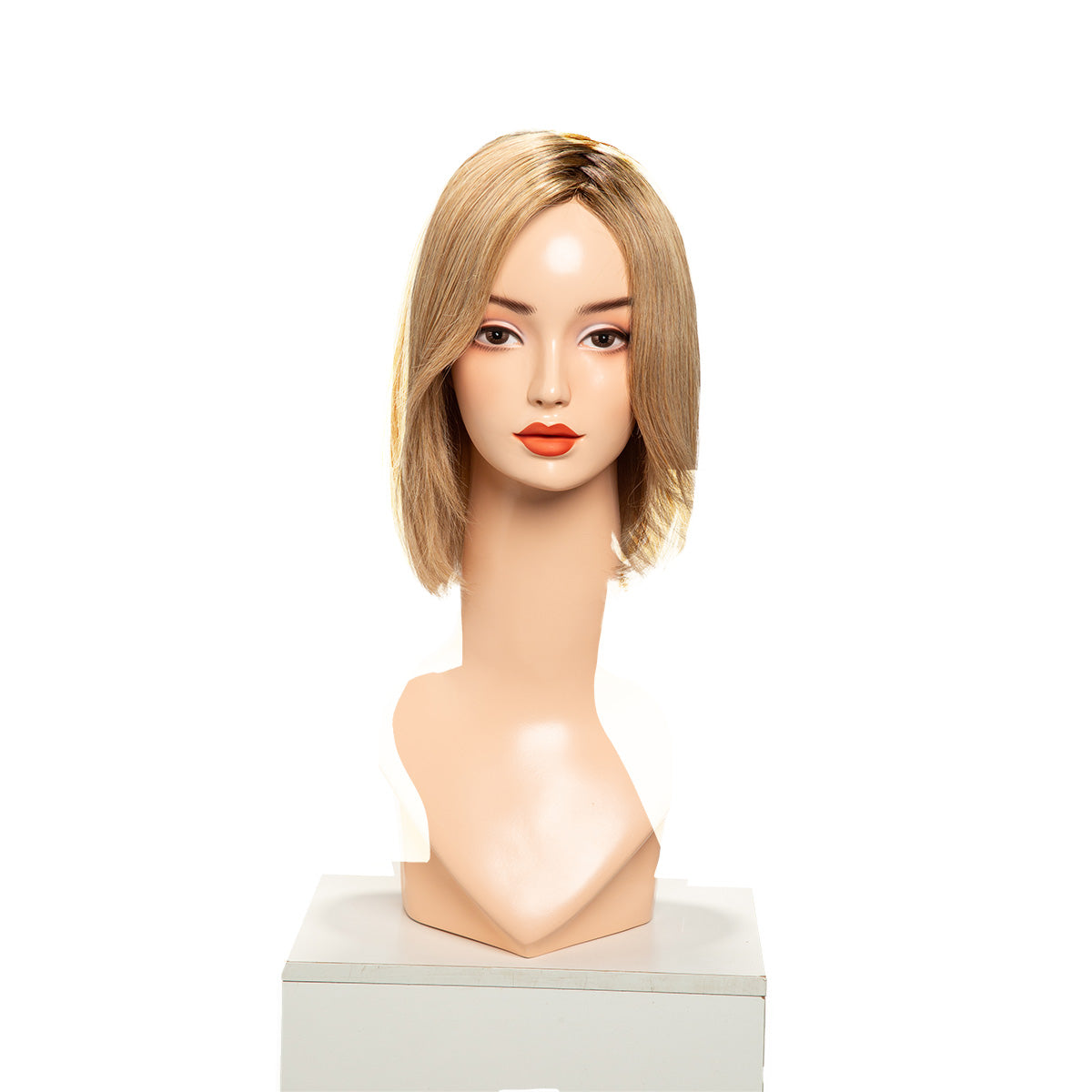 Mongolian Human Hair Wigs Straight 100% Density