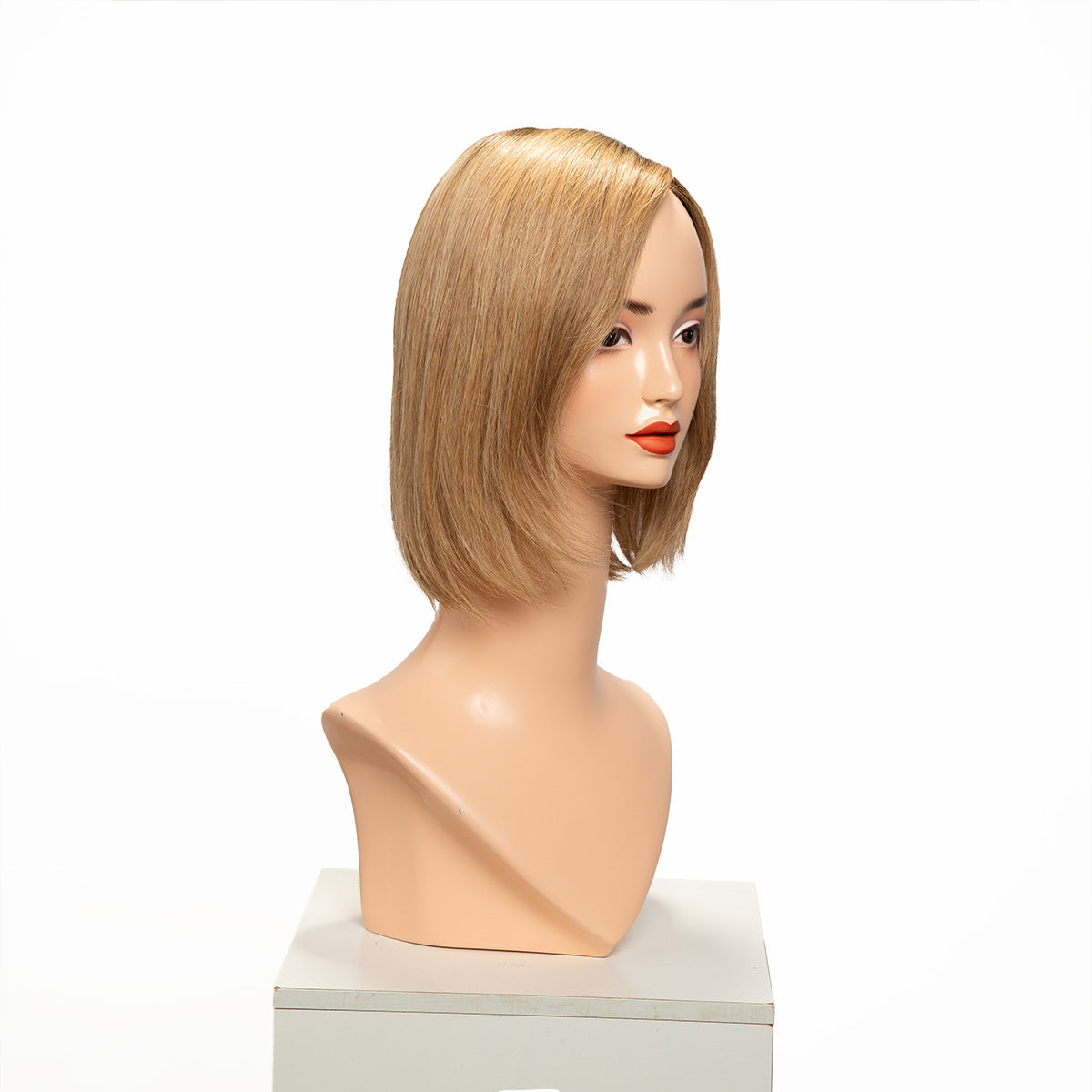 Mongolian Human Hair Wigs Straight 100% Density