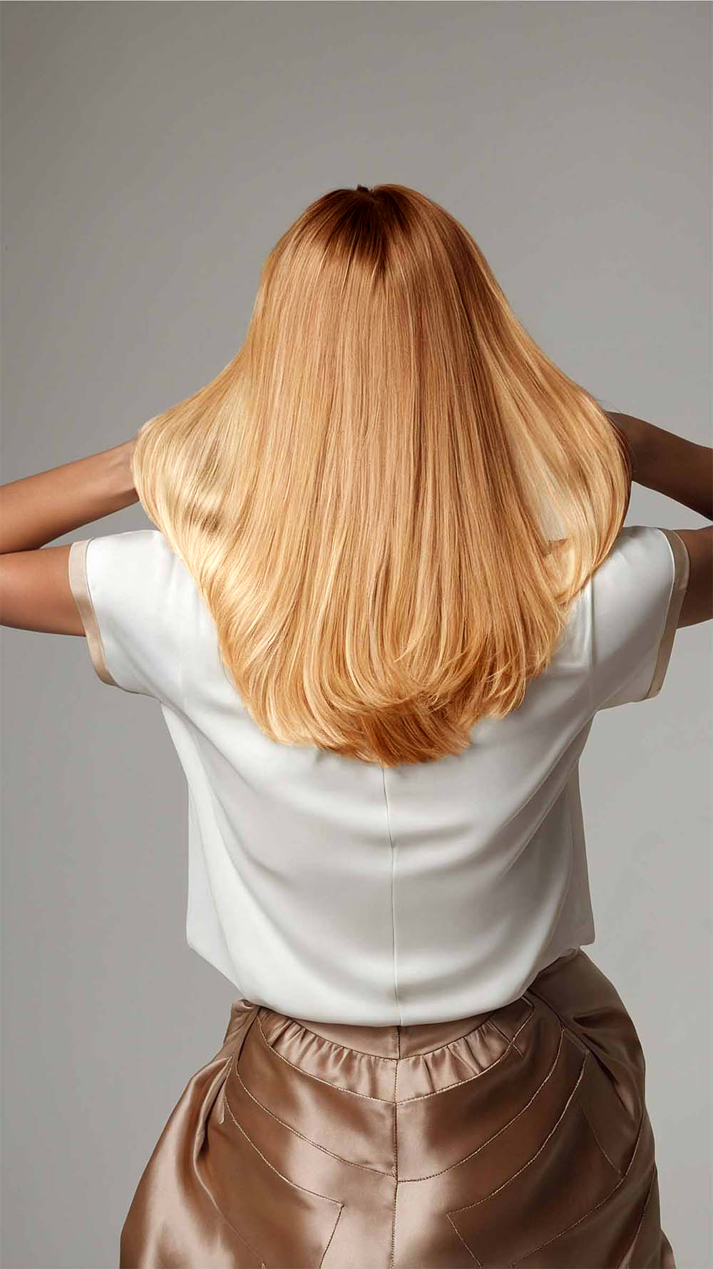 Straight Caramel Santa Rossa Wig (Warm Tone)