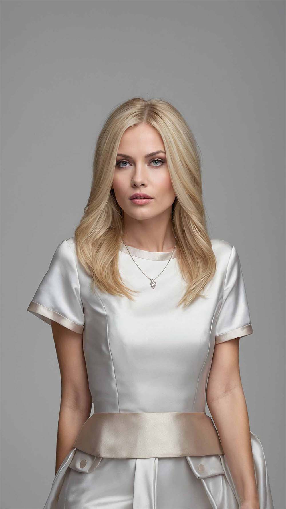 Flaxem Rooted Straight Wig - Mongolian Wigs