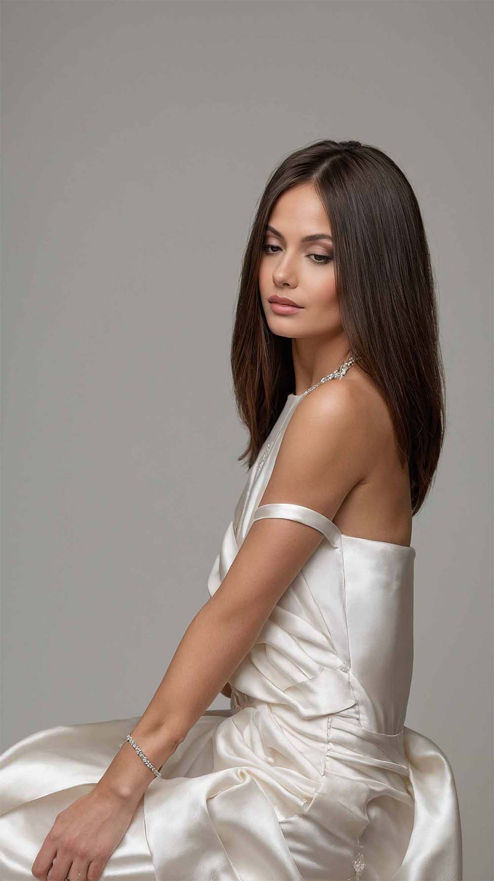 Coffee Blend Straight Wig - Mongolian Wigs
