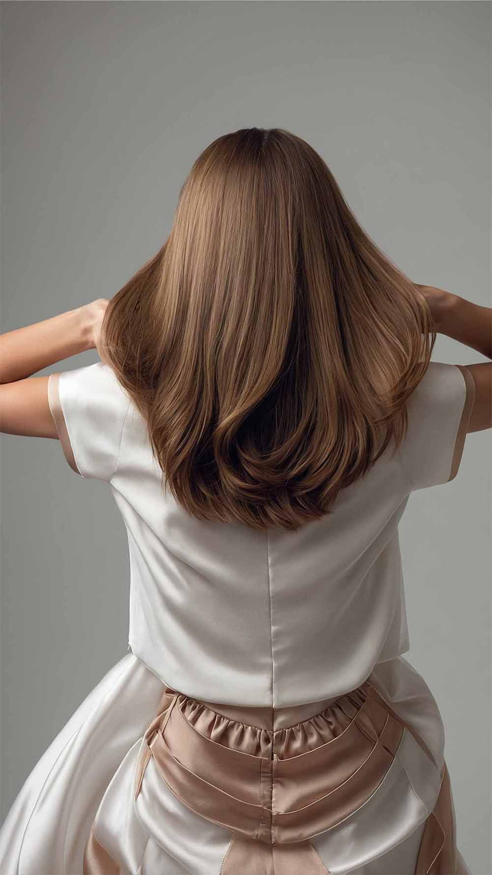 Khaki Straight Wig
