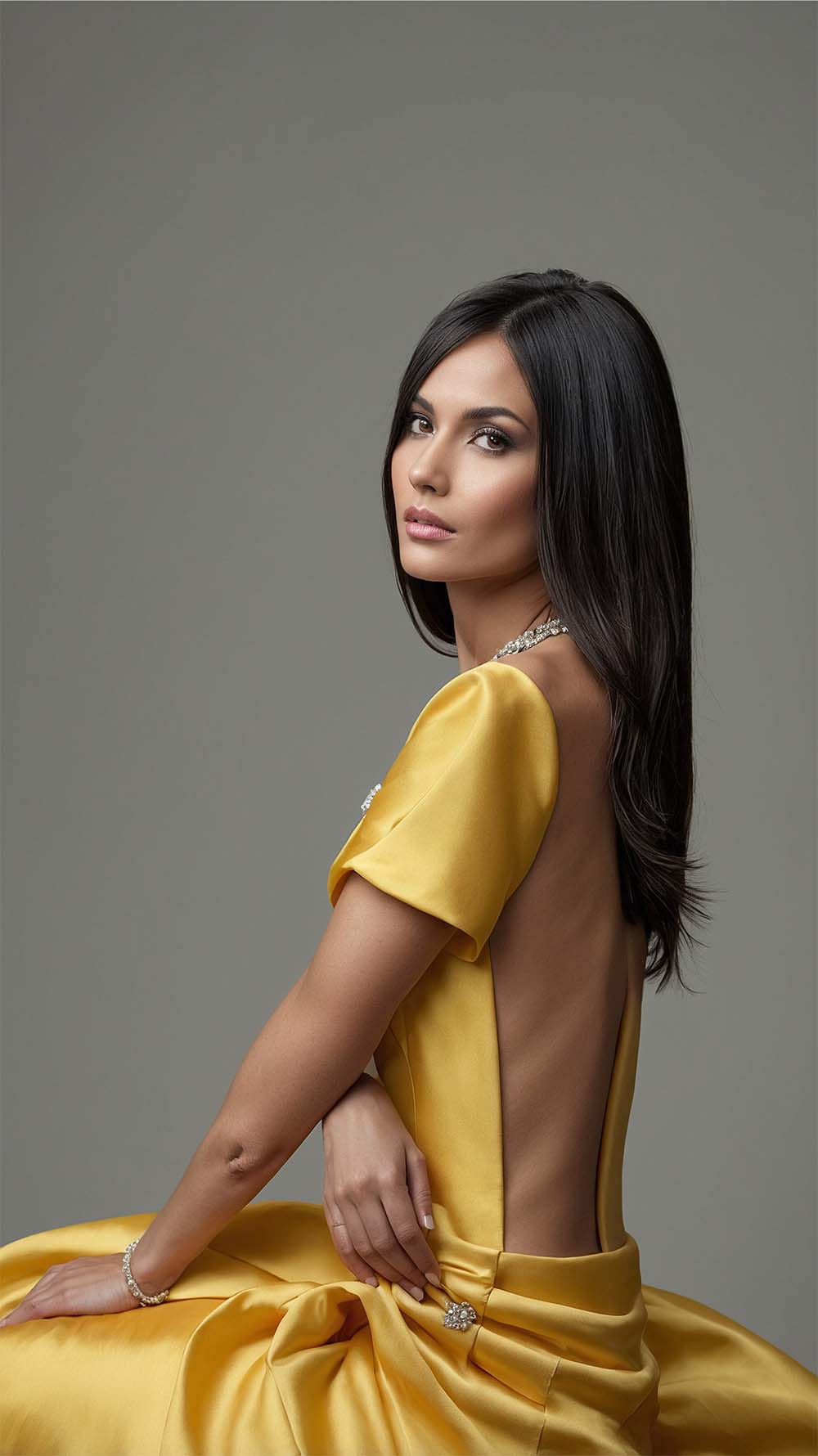 Reedwood Blend Straight 2 Layer Wig - Mongolian Wigs