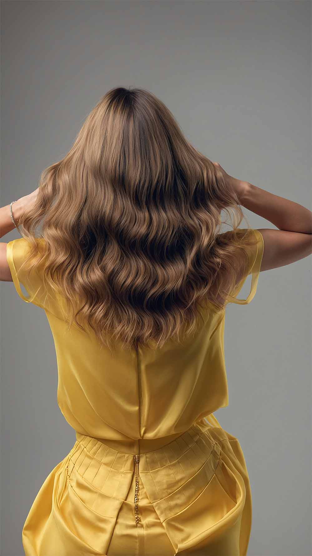 Moca Blend 24 Natural Curl 2 Layer Wig