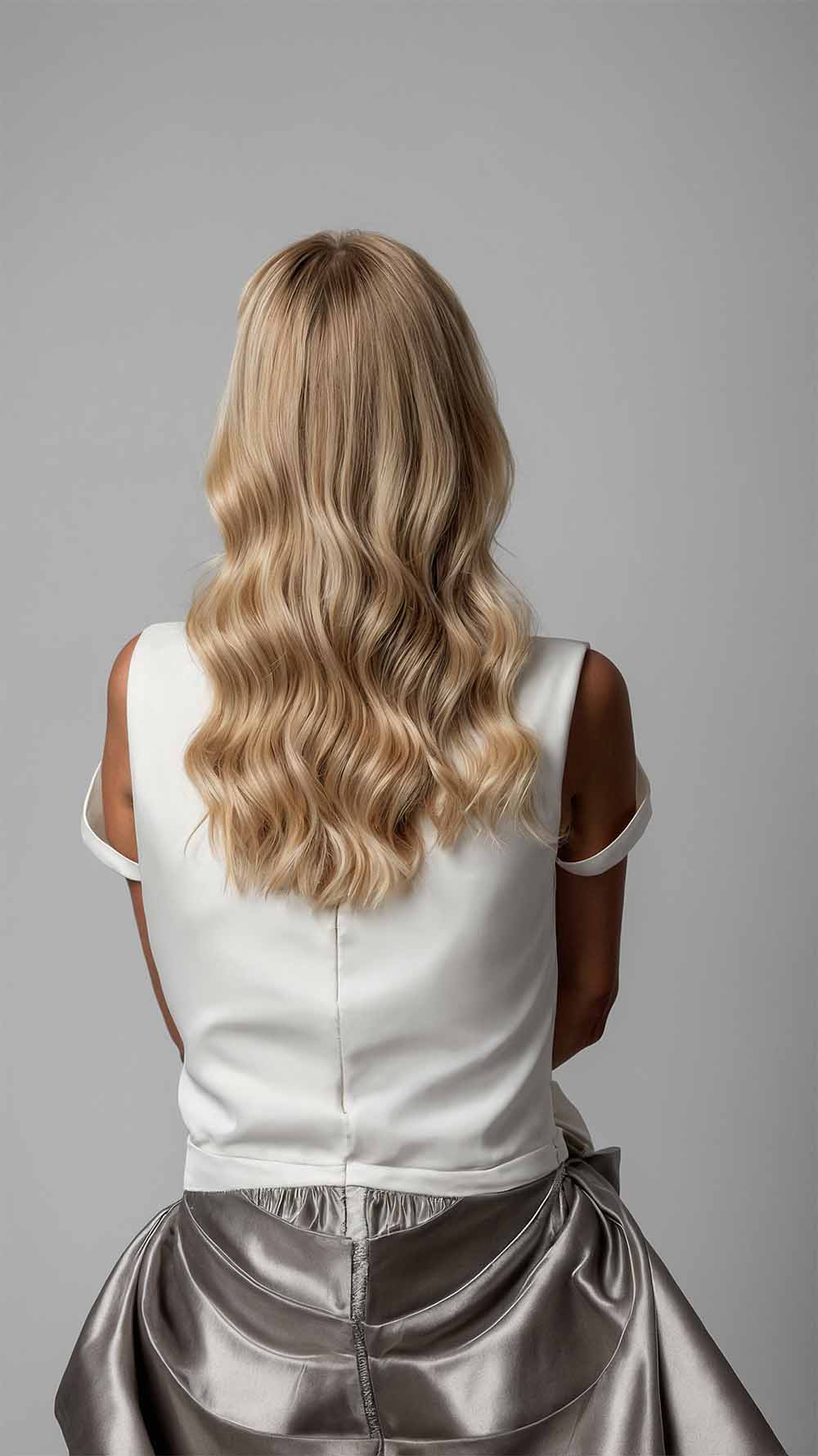 Light Straw Blend Natural Curl Wig - Mongolian Wigs