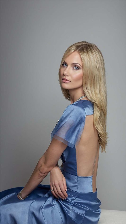 Flaxem Rooted Straight Wig - Mongolian Wigs