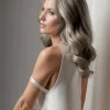 Soft-Wavy Grey Loire Wig