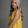 Natural Curl Light Grey Tuscany Wig