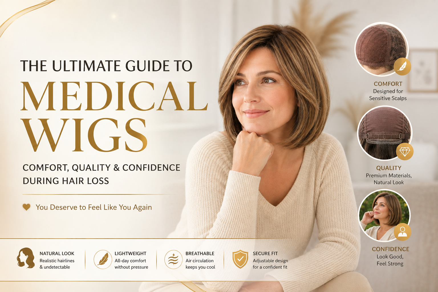 The Ultimate Guide to Medical Wigs: Comfort, Quality, and Confidence During Hair Loss